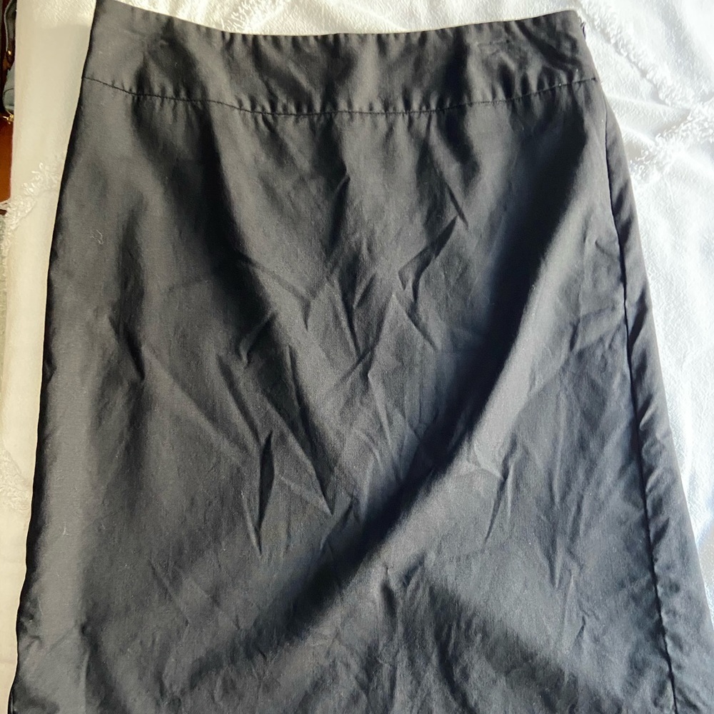Black skirt banana republic